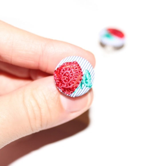 *2 for $15* Rose Bud Stud Earrings - Picture 4 of 5